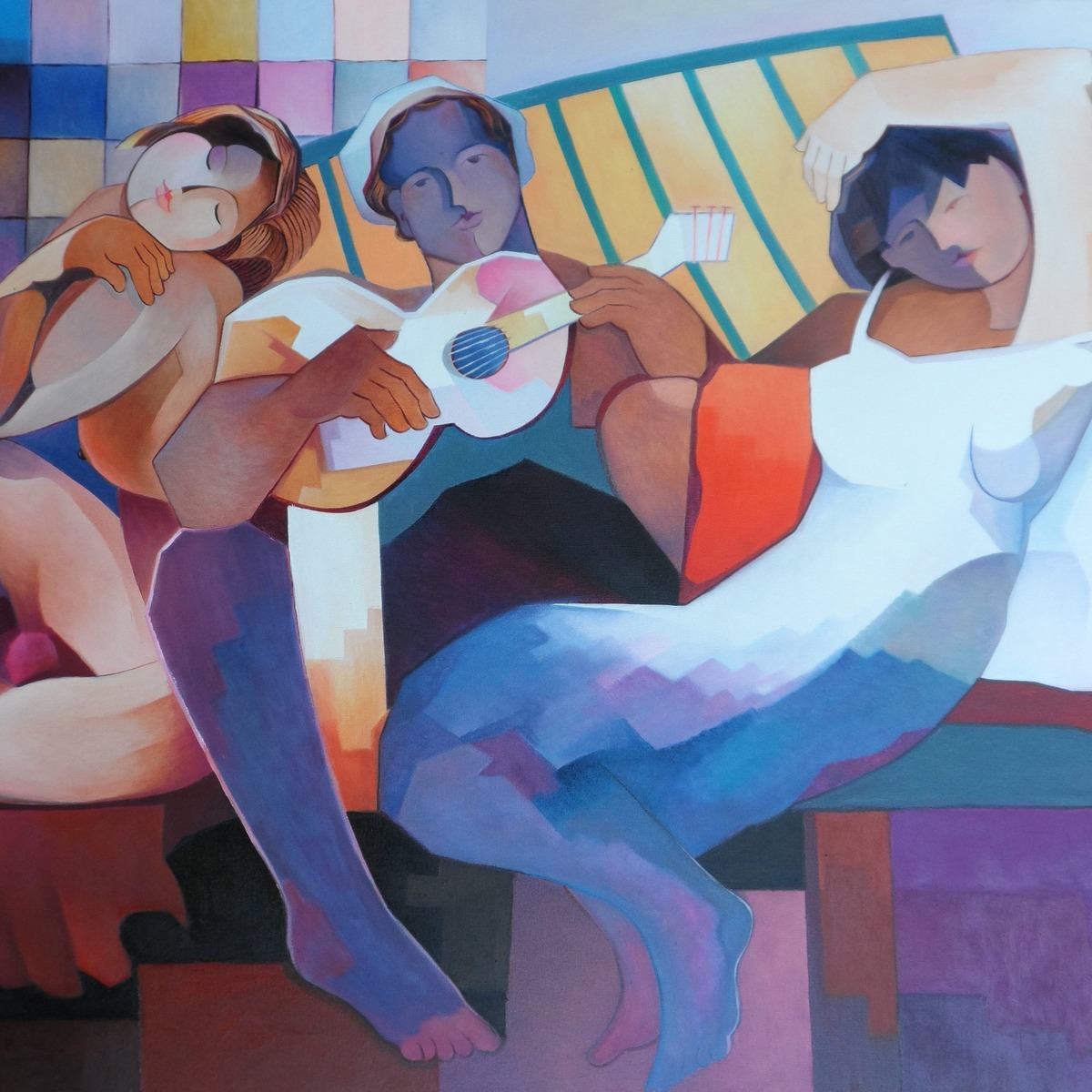 Quadro Damião Martins - Óleo sobre Tela